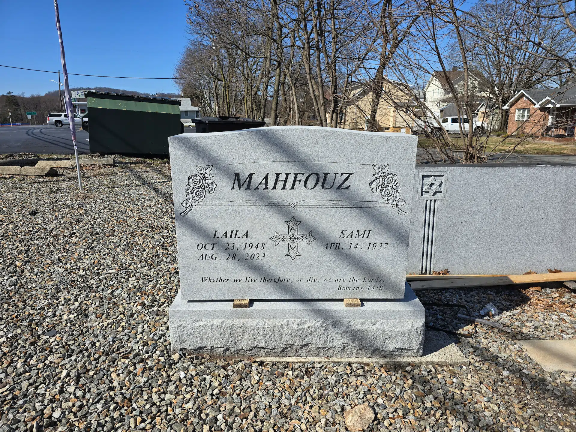 Granite Headstone Pricing hand-carved by Local Price Guide in NJ — image 1